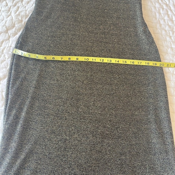 Ted Baker Gold sparkly dress size Ted 5 US 12 - Picture 10 of 11